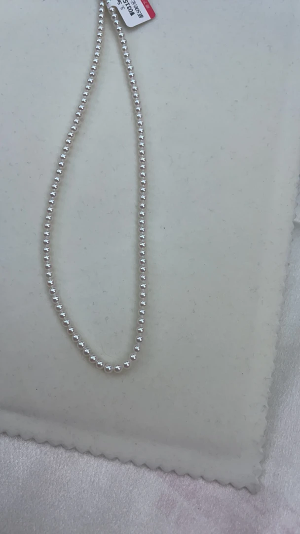 3.5小灯泡天女光几乎无暇项链