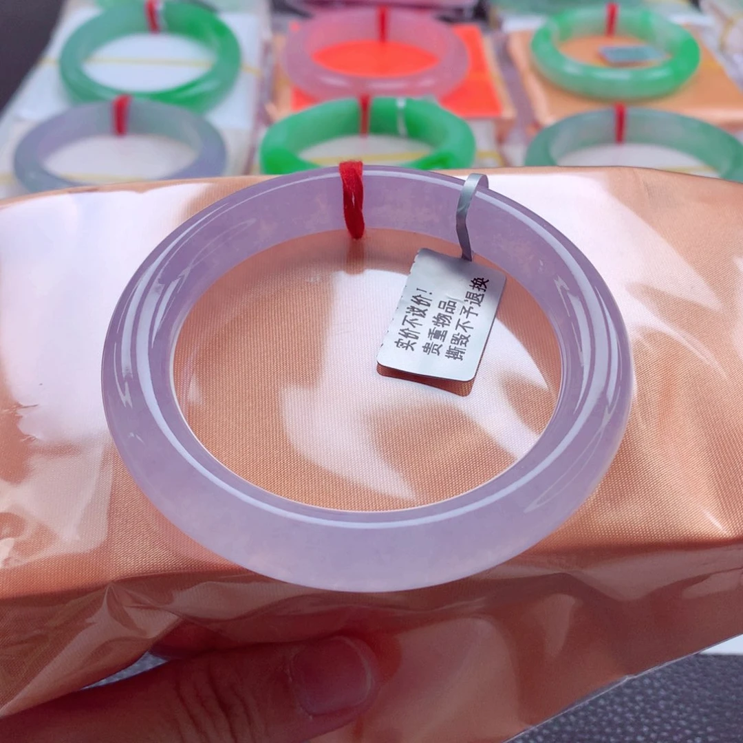 翡翠手镯（圆镯）未镶嵌柠**雨分单2A