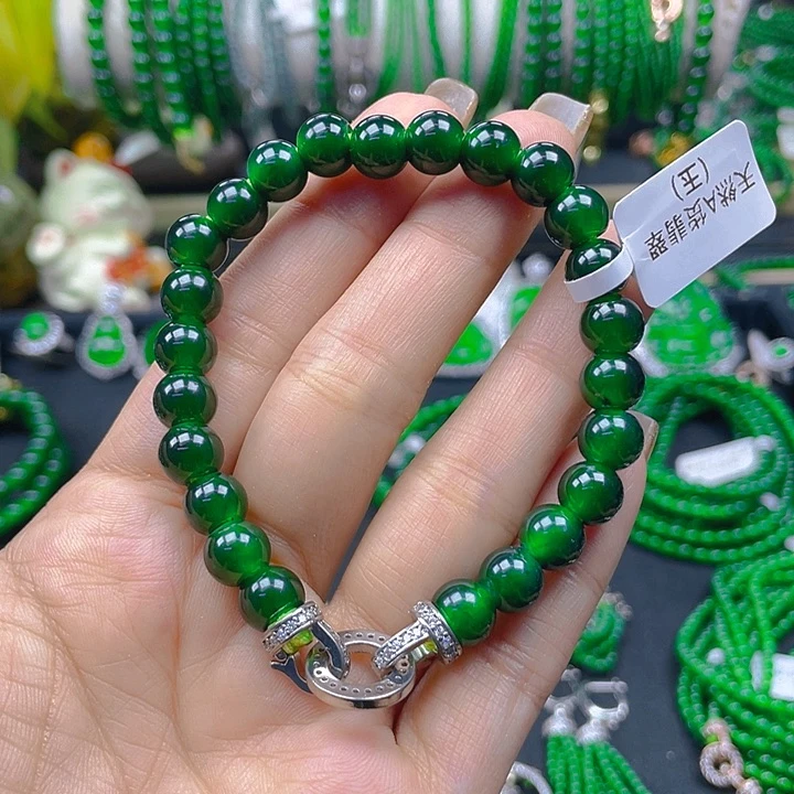 未镶嵌手链翡翠翡翠手链8