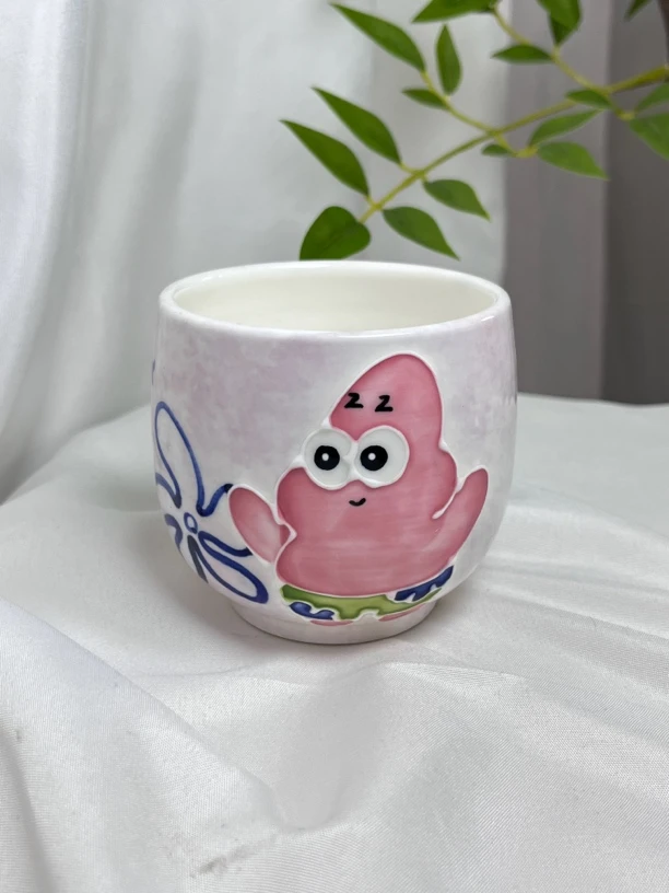 福利！景德镇手工手绘猫猫杯
