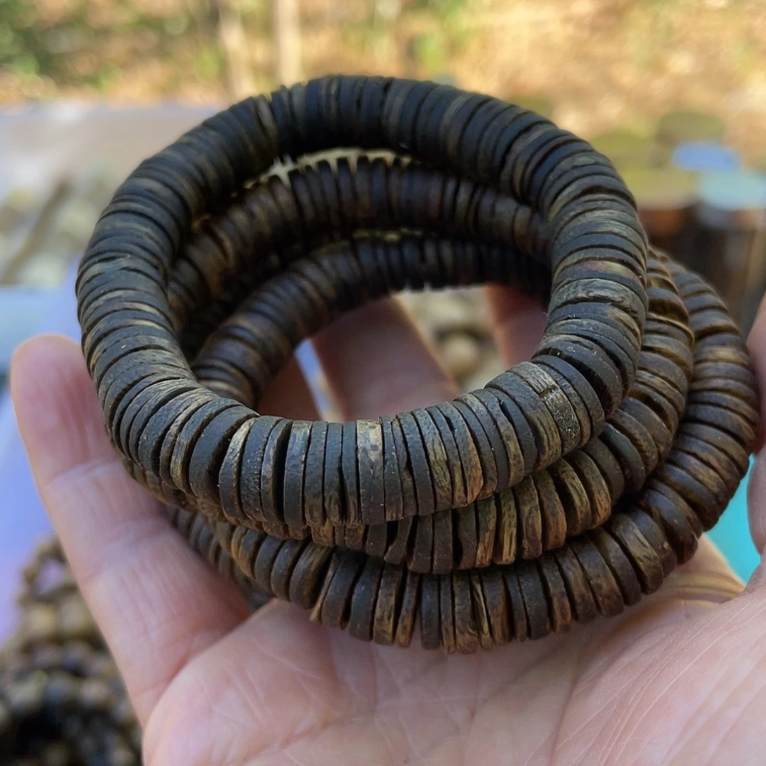 沉香手串药片10mm11克多样拍一