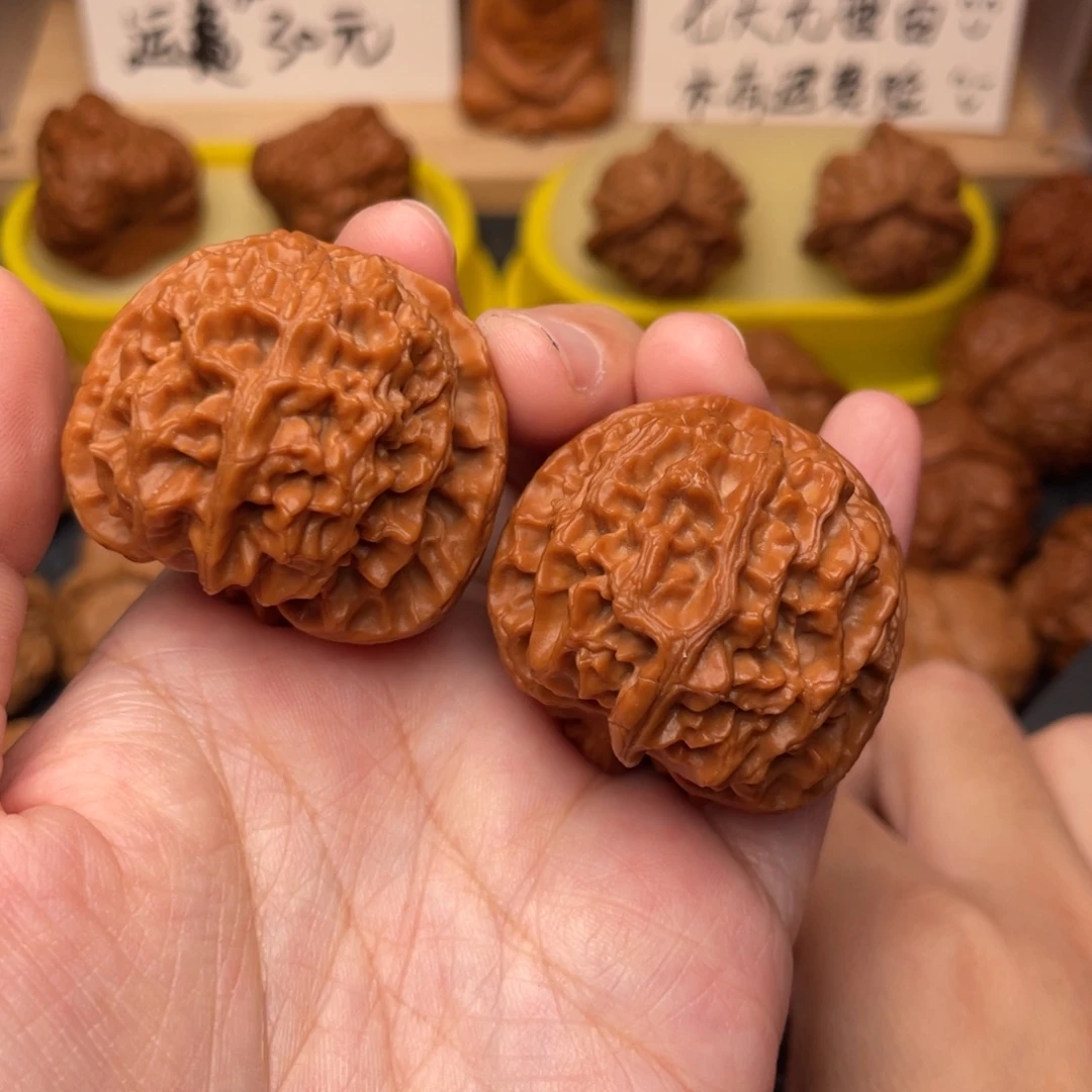 把件文玩核桃苹果38