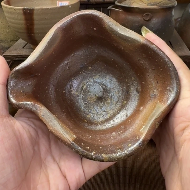 末石泰节备前烧公道杯福利一口价