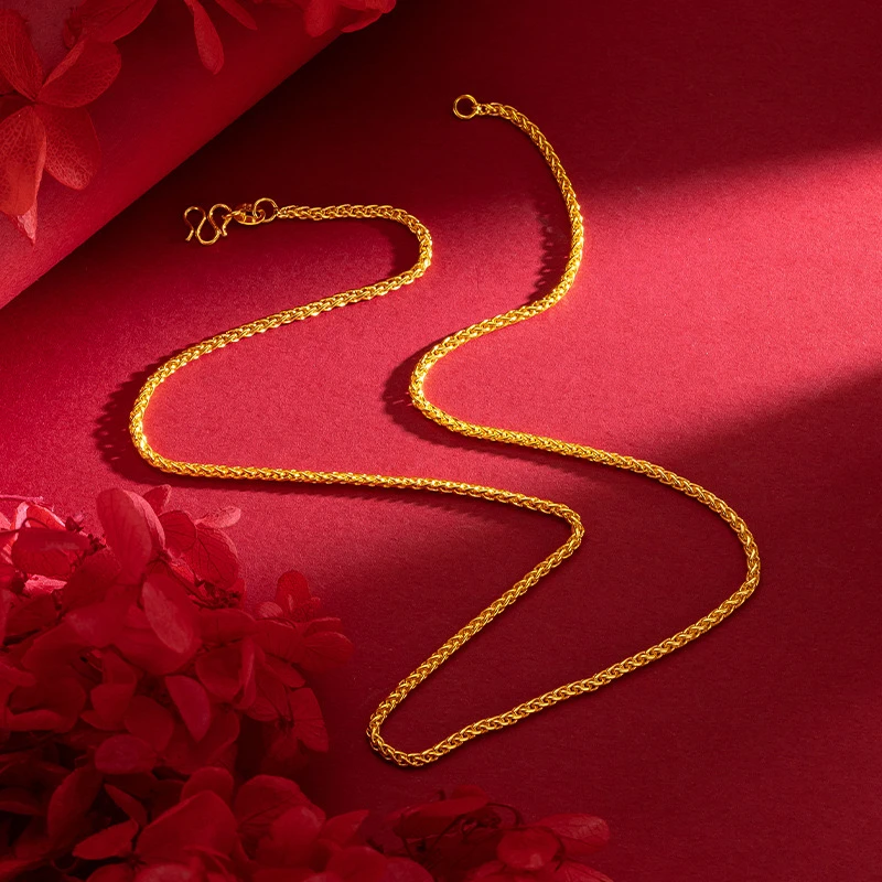 合金项链 【高定】单链子精美锁骨链时尚经典百搭