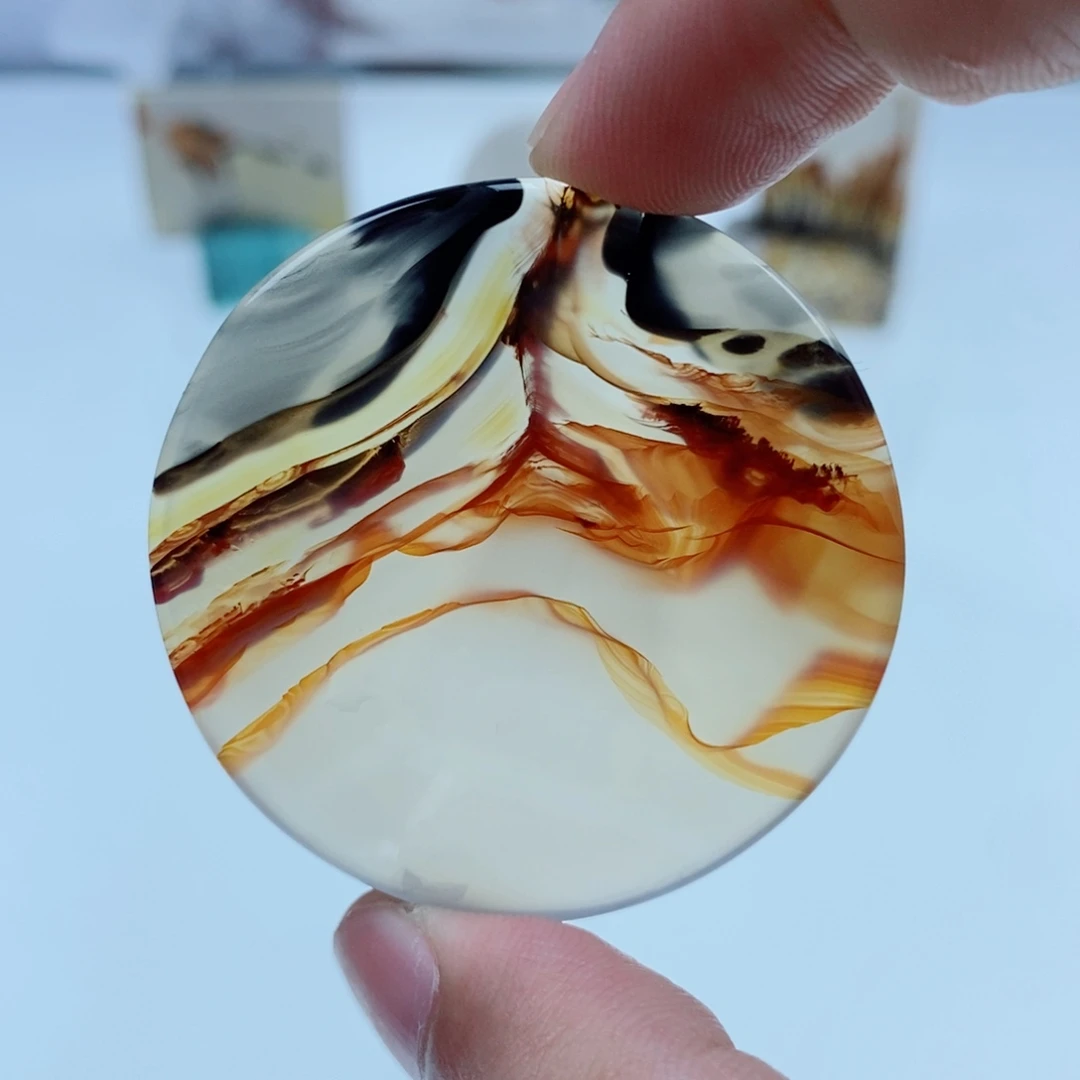 玛瑙/玉髓未镶嵌珠宝半成品