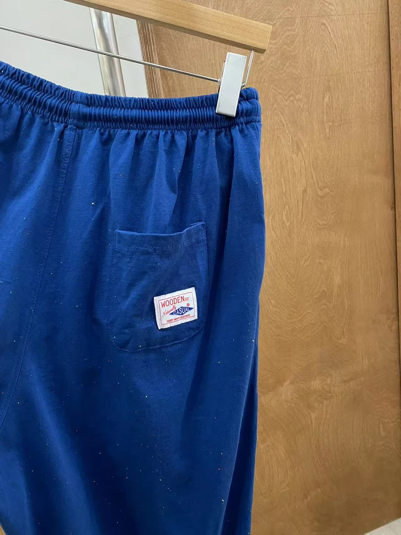 韩国正品不支持退换/wo/杂点抽绳束脚卫裤/0424/10/31