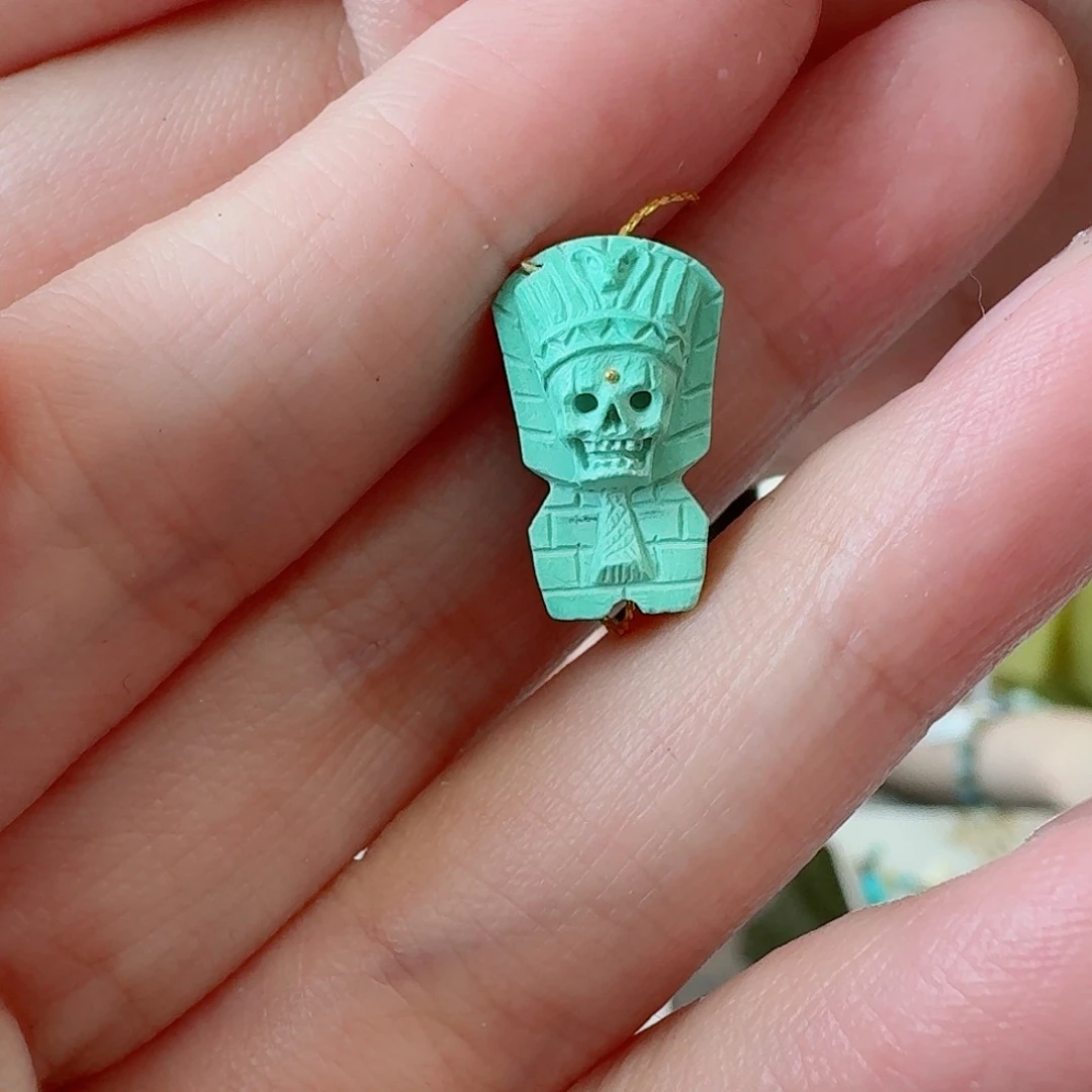 未镶嵌绿松石珠宝奇石