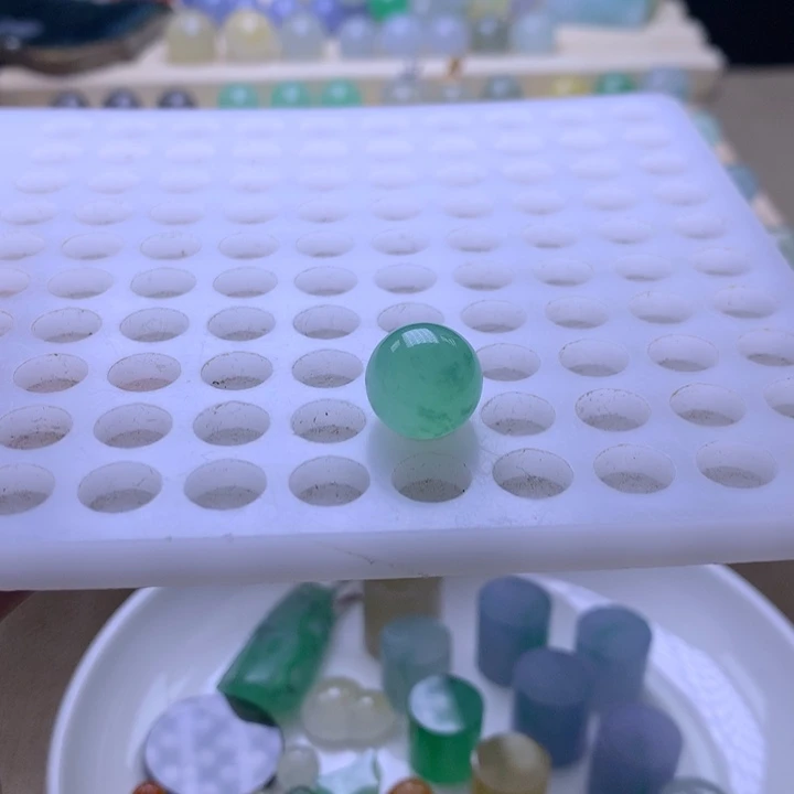 未镶嵌手链翡翠12翡翠圆珠