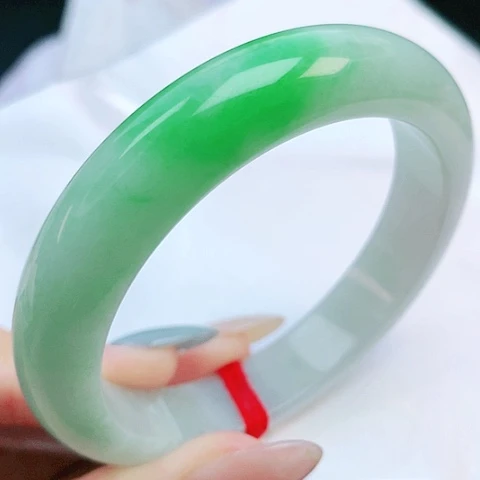 未镶嵌手镯翡翠57圈口882919