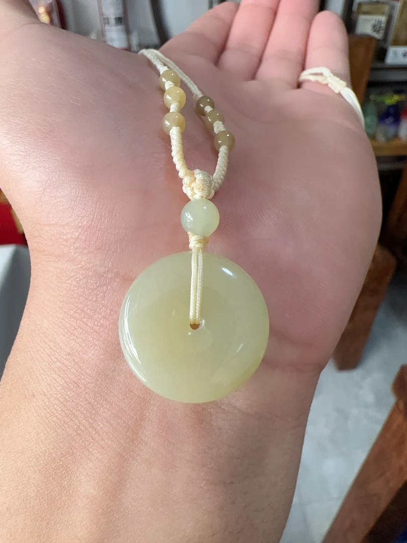 简约百搭编绳平安扣