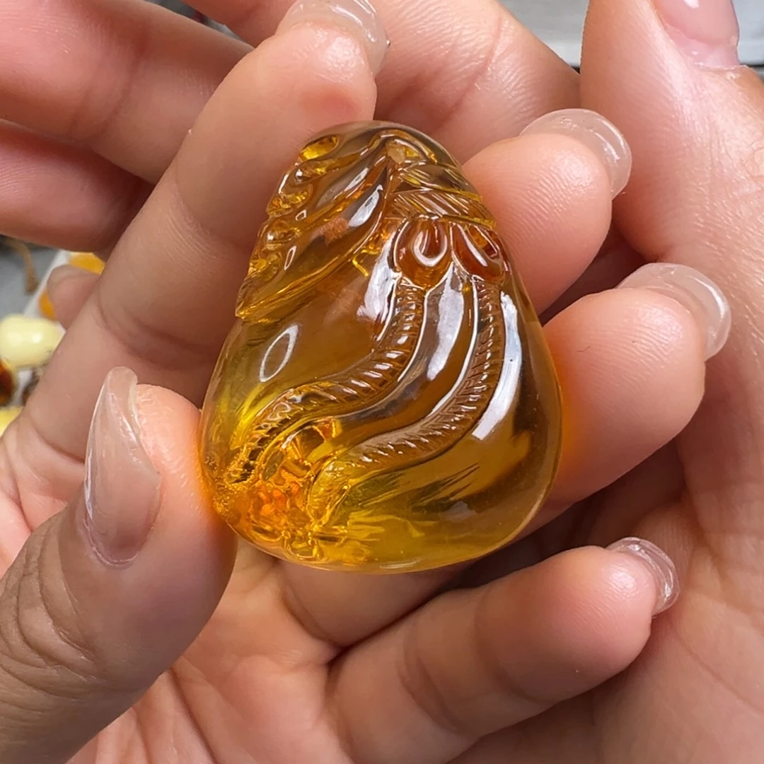 裸石琥珀未镶嵌琥珀