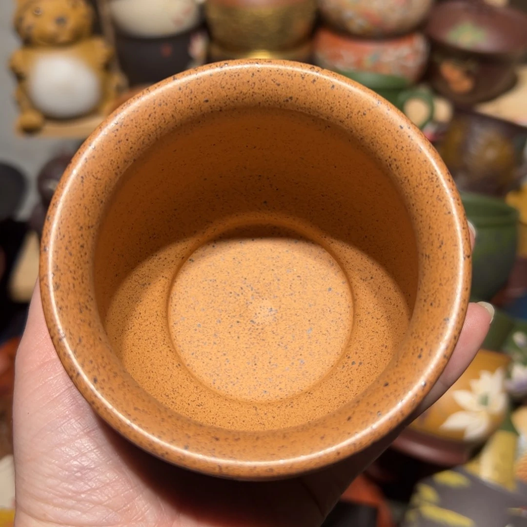 紫砂茶杯宜兴紫砂主人杯