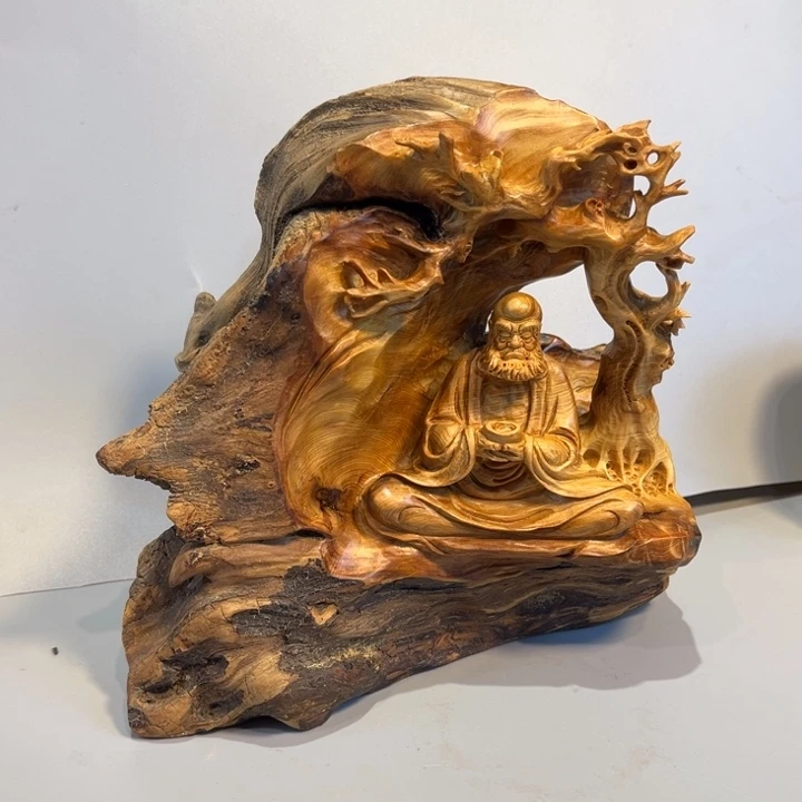 柏木（崖柏）根雕工艺摆件