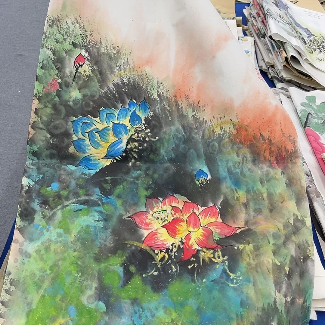 国画纯手绘作品欣赏