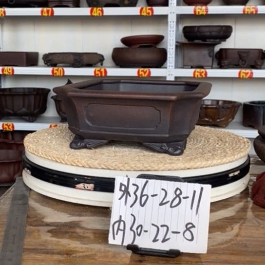 花盆紫砂宜兴紫砂花盆产地直销