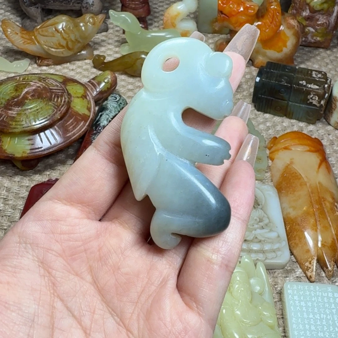 吊坠白玉菩提挂件