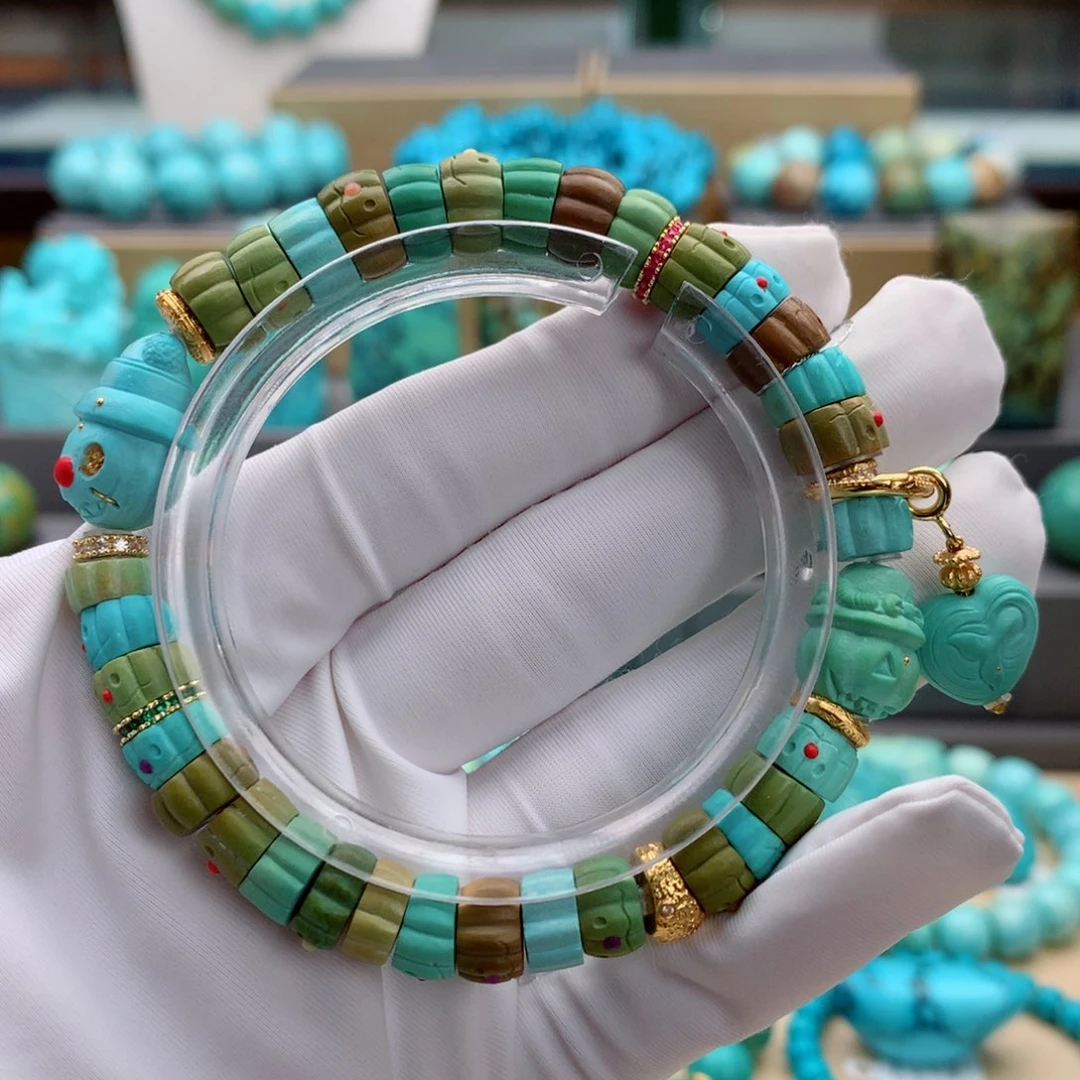 未镶嵌绿松石挂件