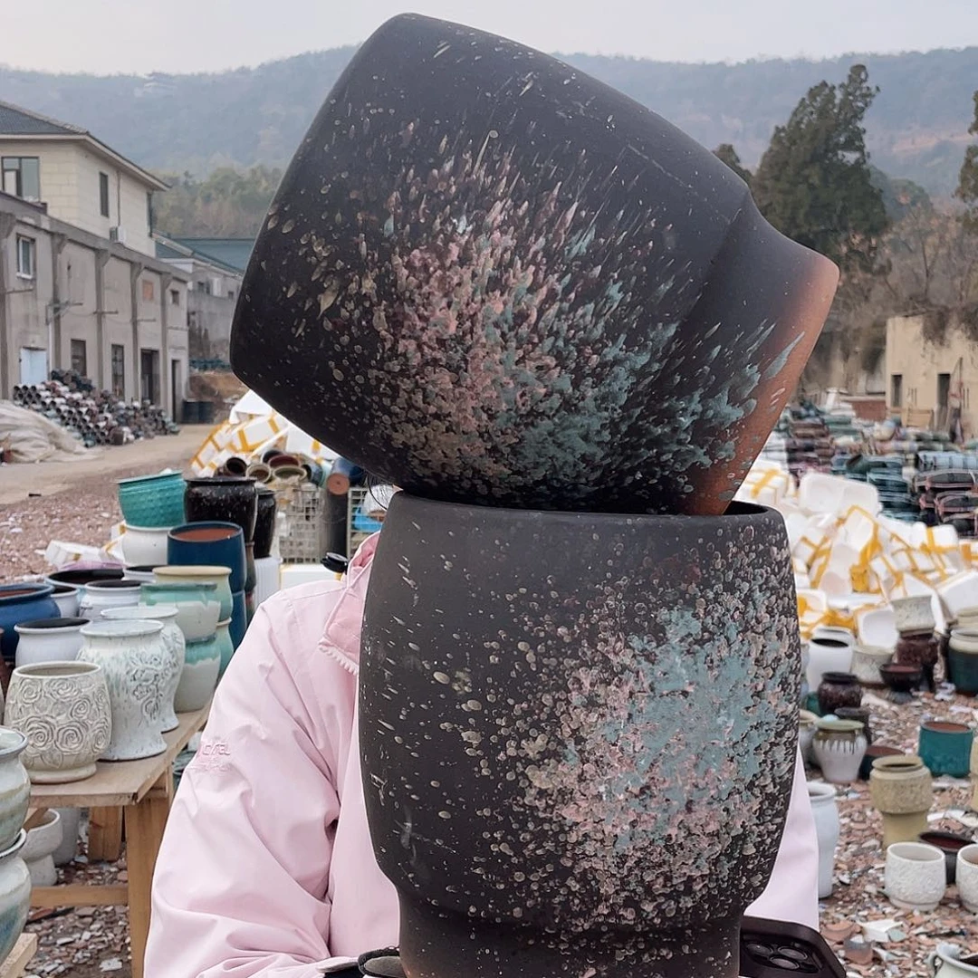 红陶王嫂花盆直播0226-925