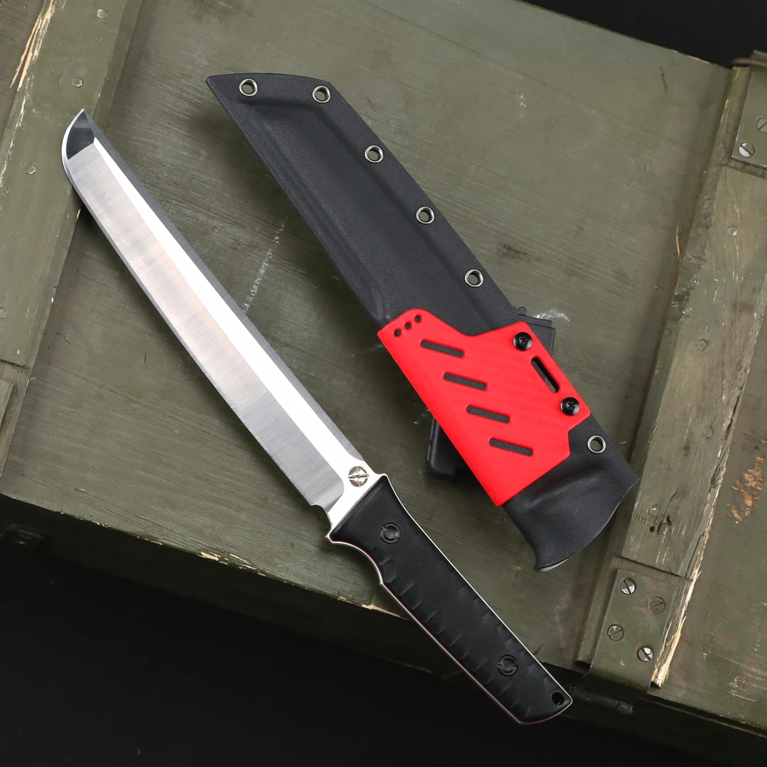 【影刃】-手工露营多功能野外便携户外野营家用锋利一体龙骨加厚