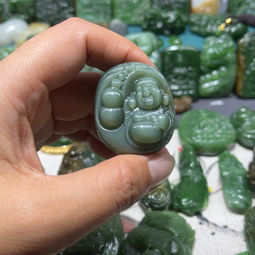 和田玉颈饰未镶嵌@**春