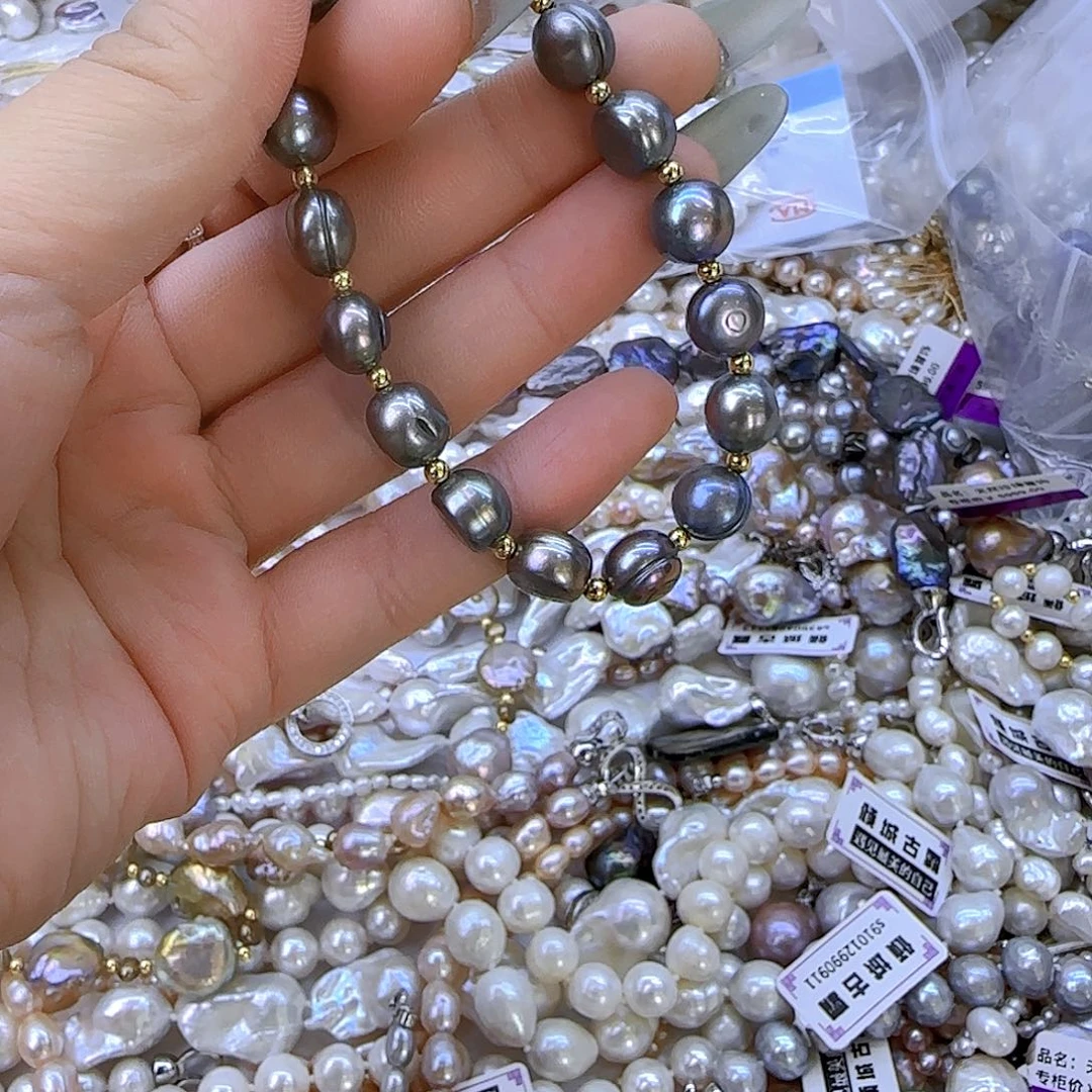 未镶嵌项链定制776淡水珍珠