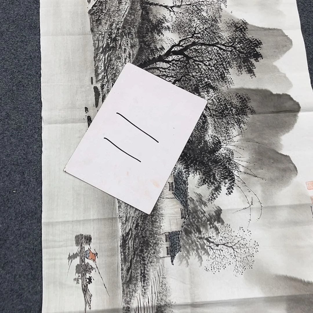 国画国画老师手绘作品