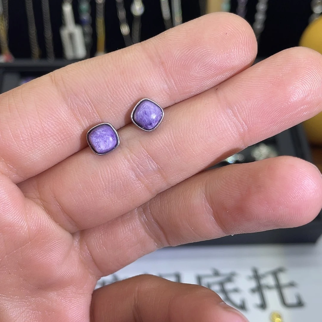 紫晶珠宝半成品未镶嵌