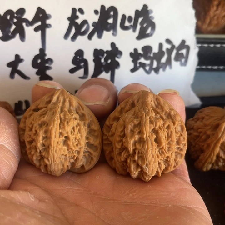 文玩核桃把件火焰马蹄