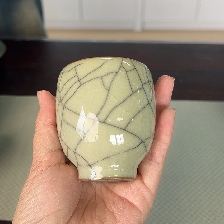 龙泉云间青瓷小米茶器