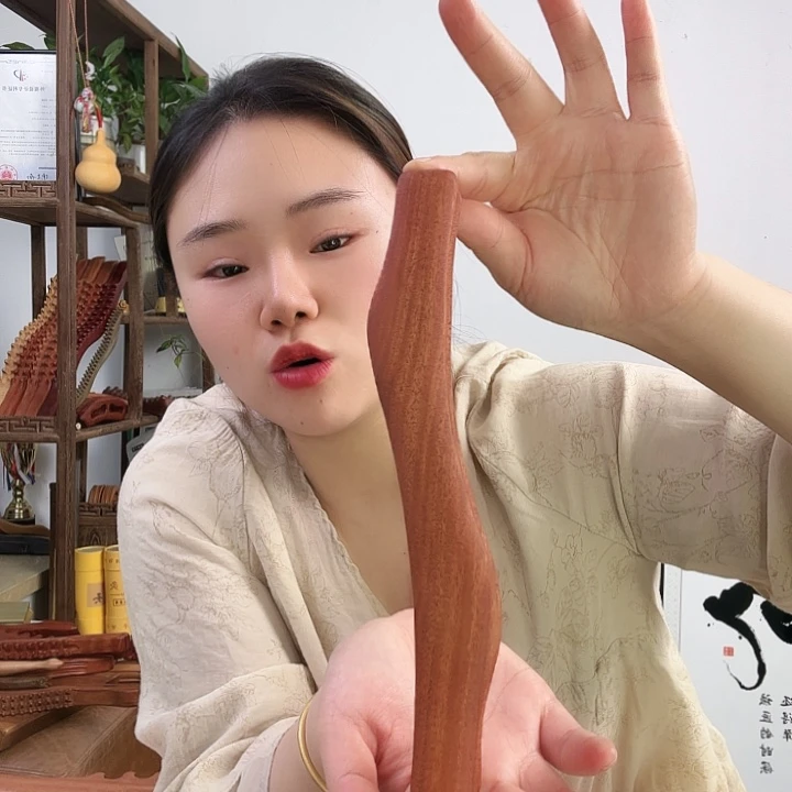 红檀木22厘米擀筋棒