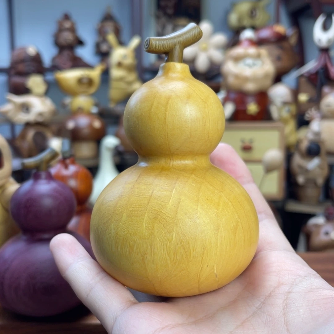 木黄杨木葫芦摆件