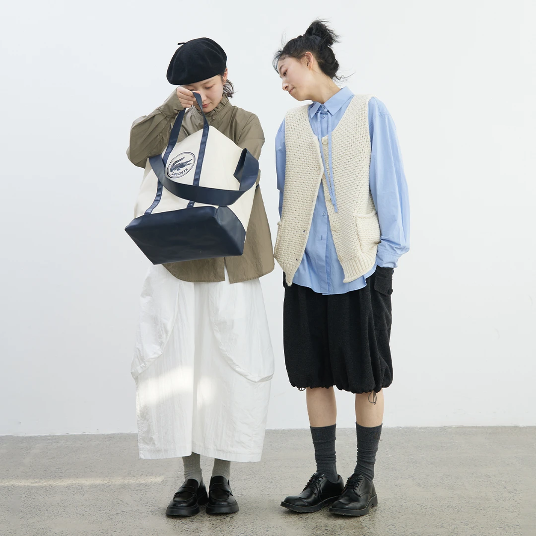 【颗粒马甲】步履不停 早春日系文艺肌理感马甲开衫针织毛线背心女