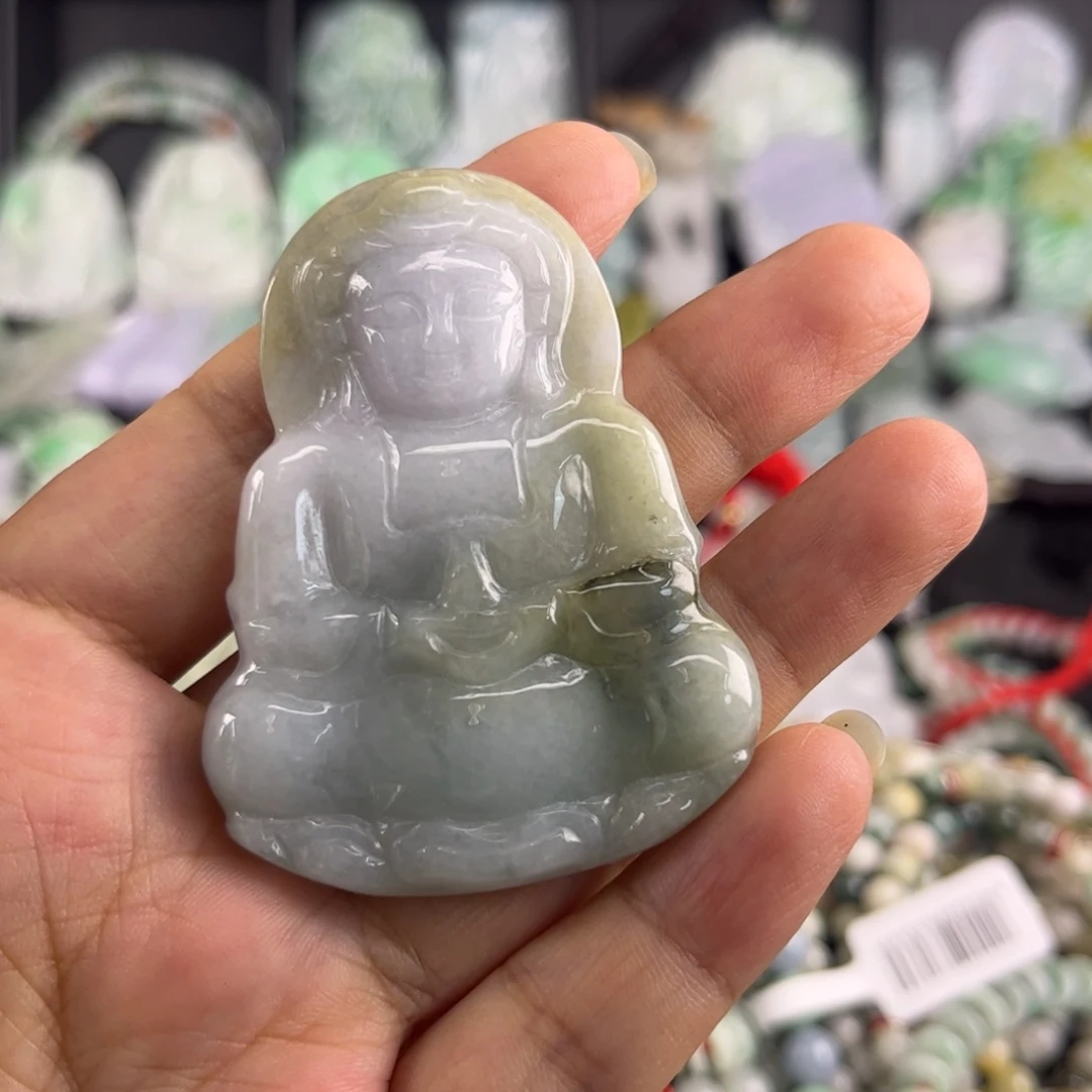 吊坠(不含链)未镶嵌翡翠瑕疵