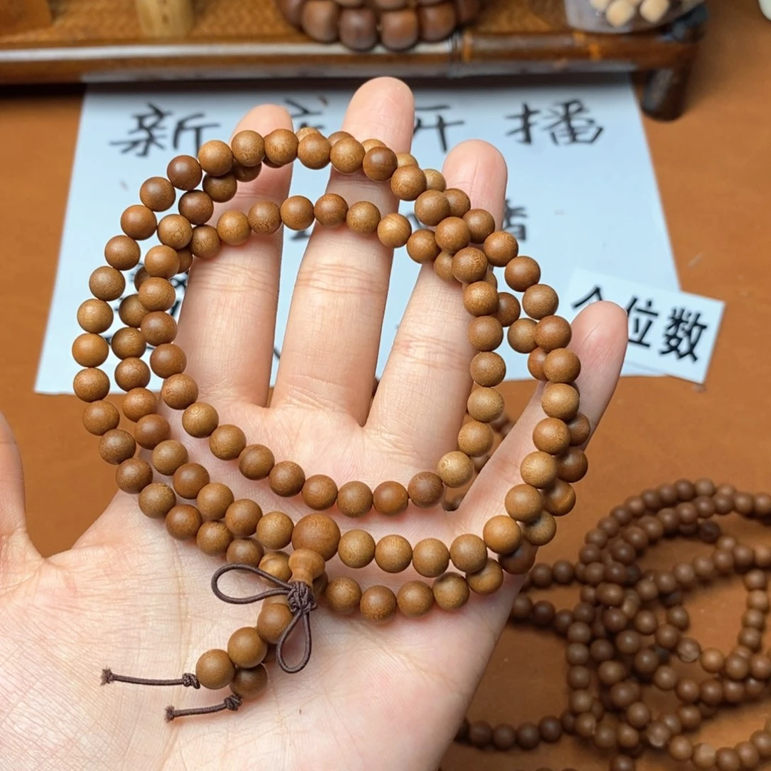 檀香木手串/手链0.6*108黑