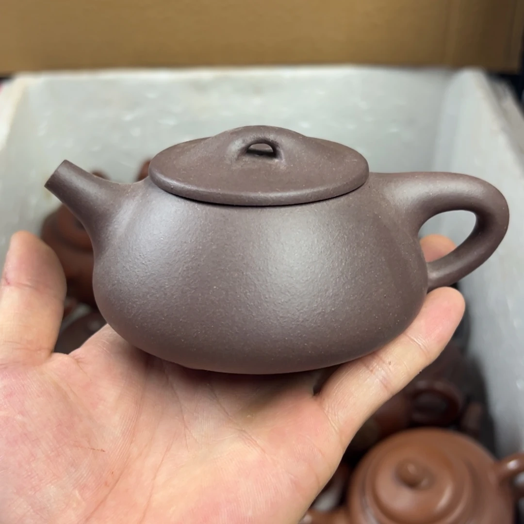茶壶紫砂宜兴原矿紫砂壶200毫升容量