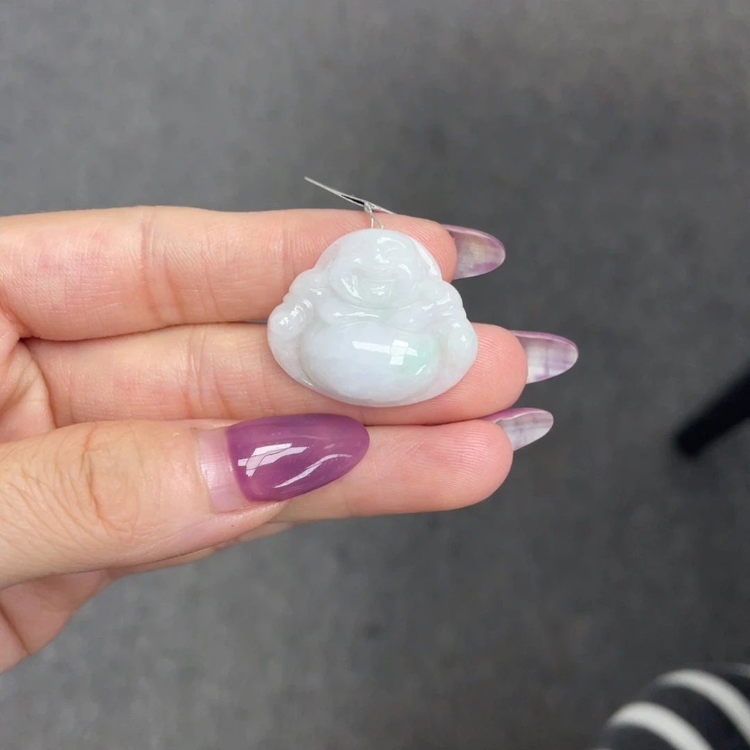 颈饰未镶嵌翡翠佛公