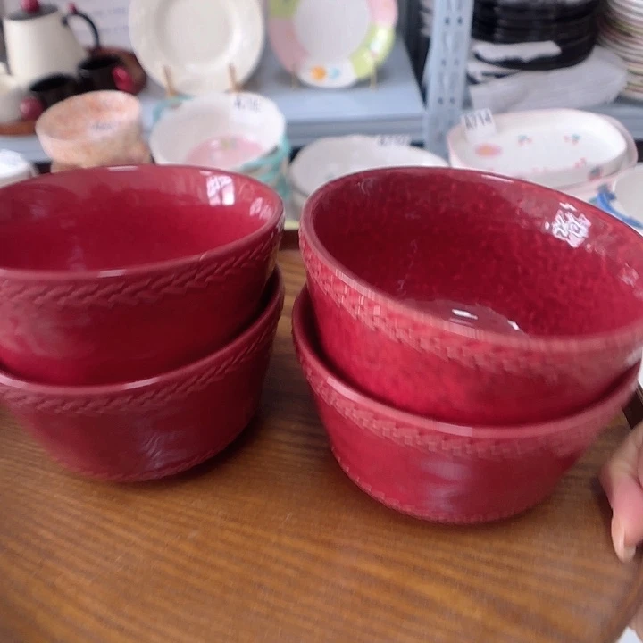 瓷片瑕疵特价陶瓷米饭碗