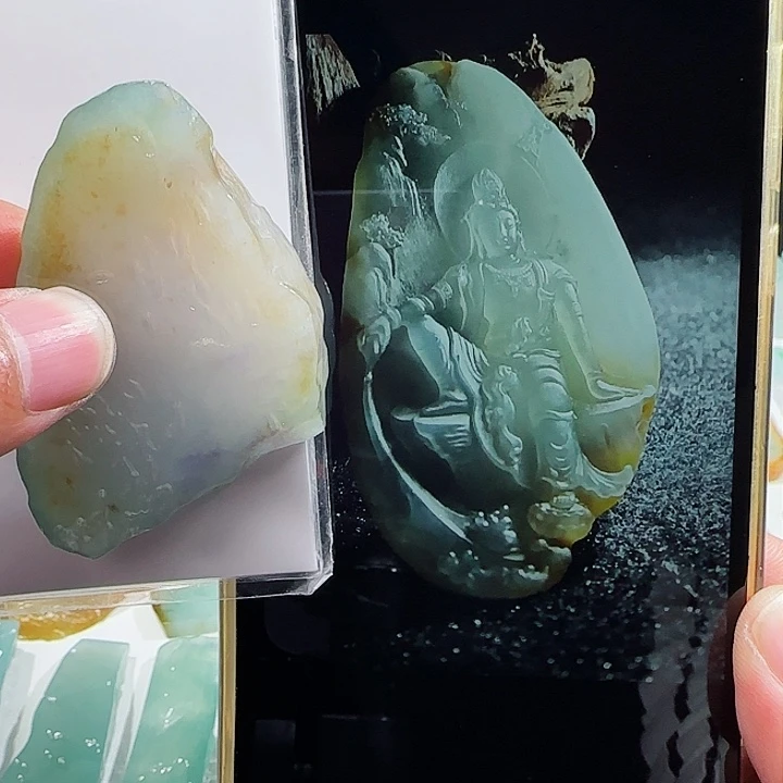 定制翡翠未镶嵌翡翠首饰