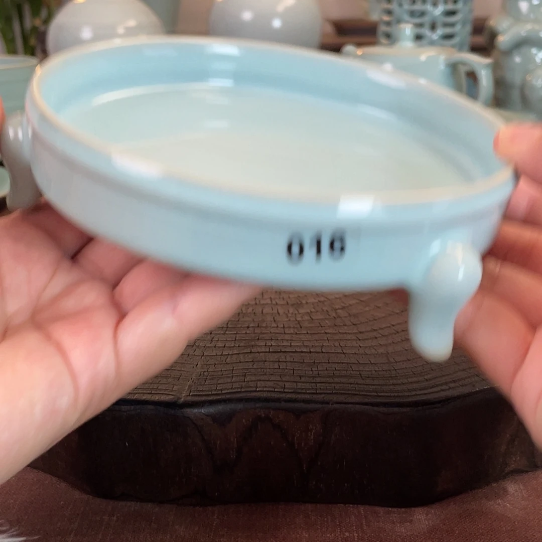 瓷微瑕简包016原矿汝瓷当代