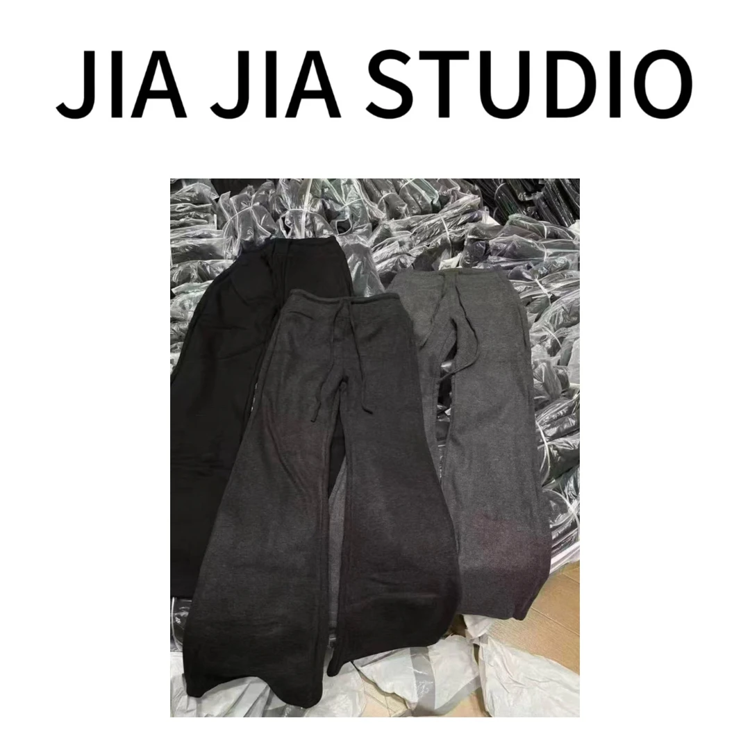 【嘉嘉推荐】高腰修身微喇裤#016