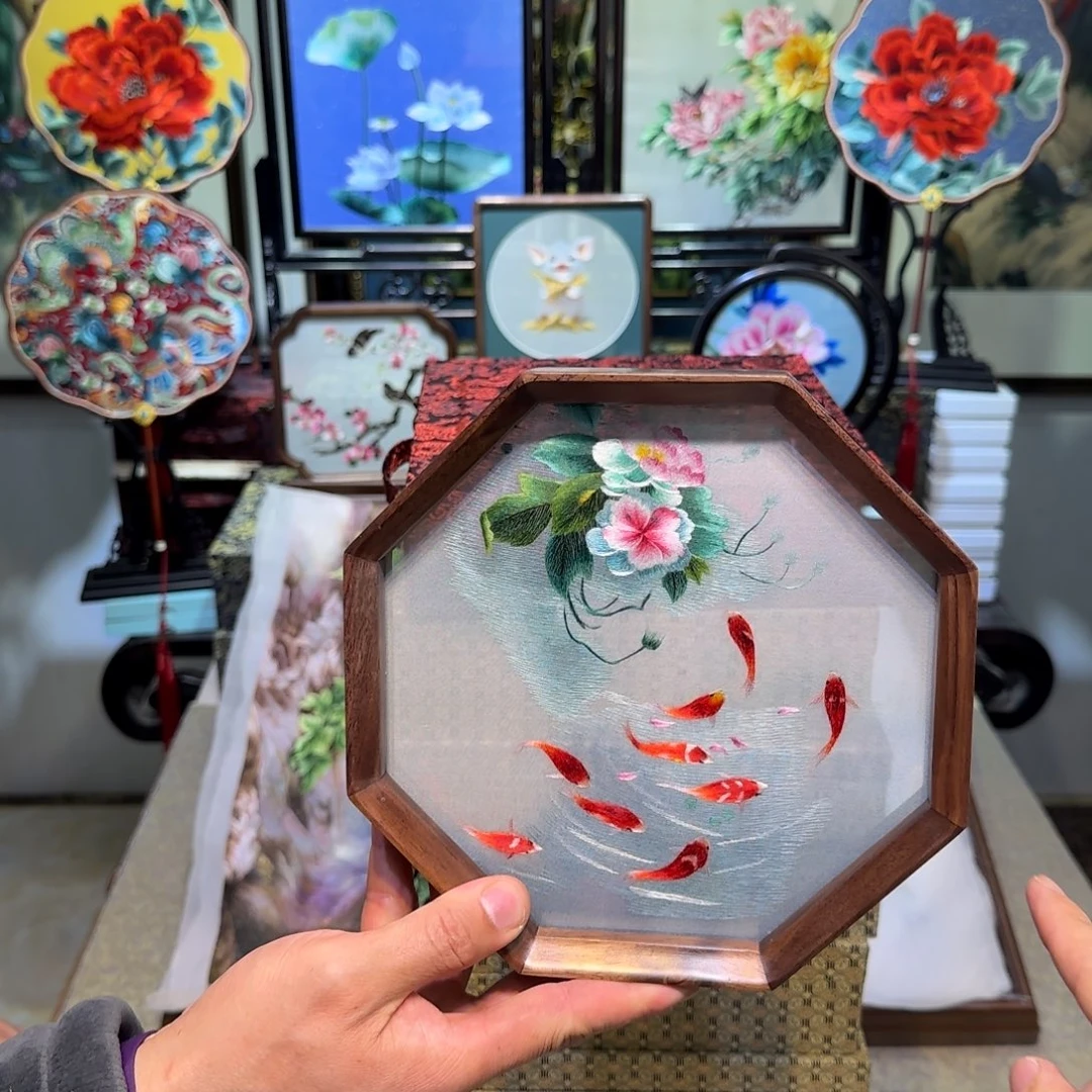 刺绣刺绣工艺精湛精巧