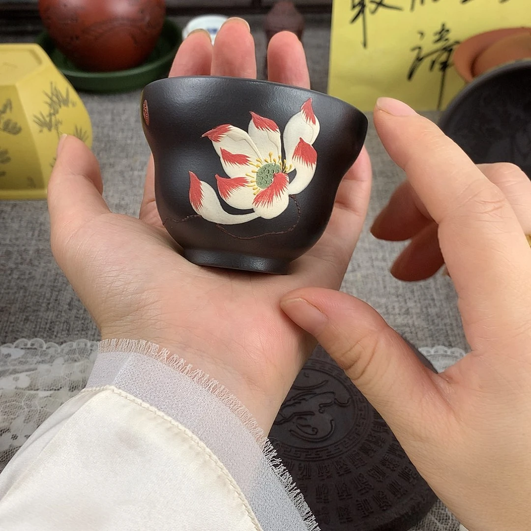 茶杯紫砂高端主人杯