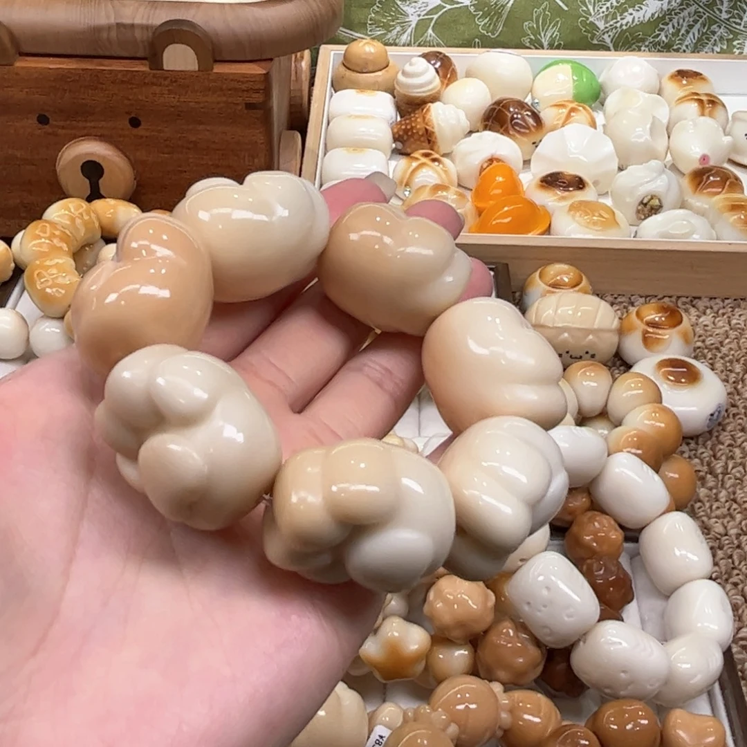 菩提根/象牙果手串9.28.27象牙果溏心狗爪瑕