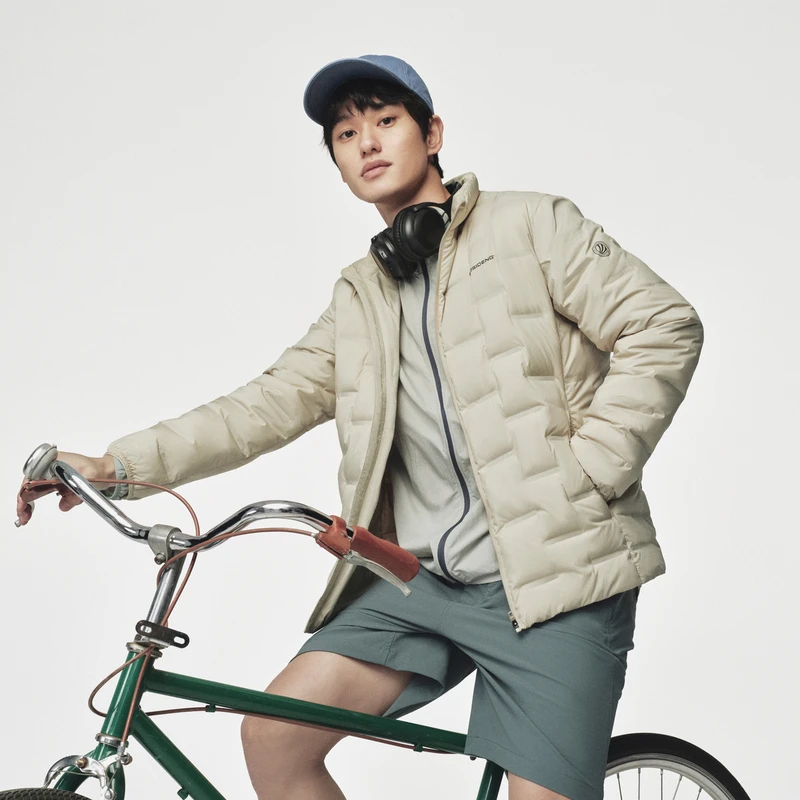 【白桦专属】波司登鹅绒2024新款男短款轻暖鹅绒羽绒服B40131033
