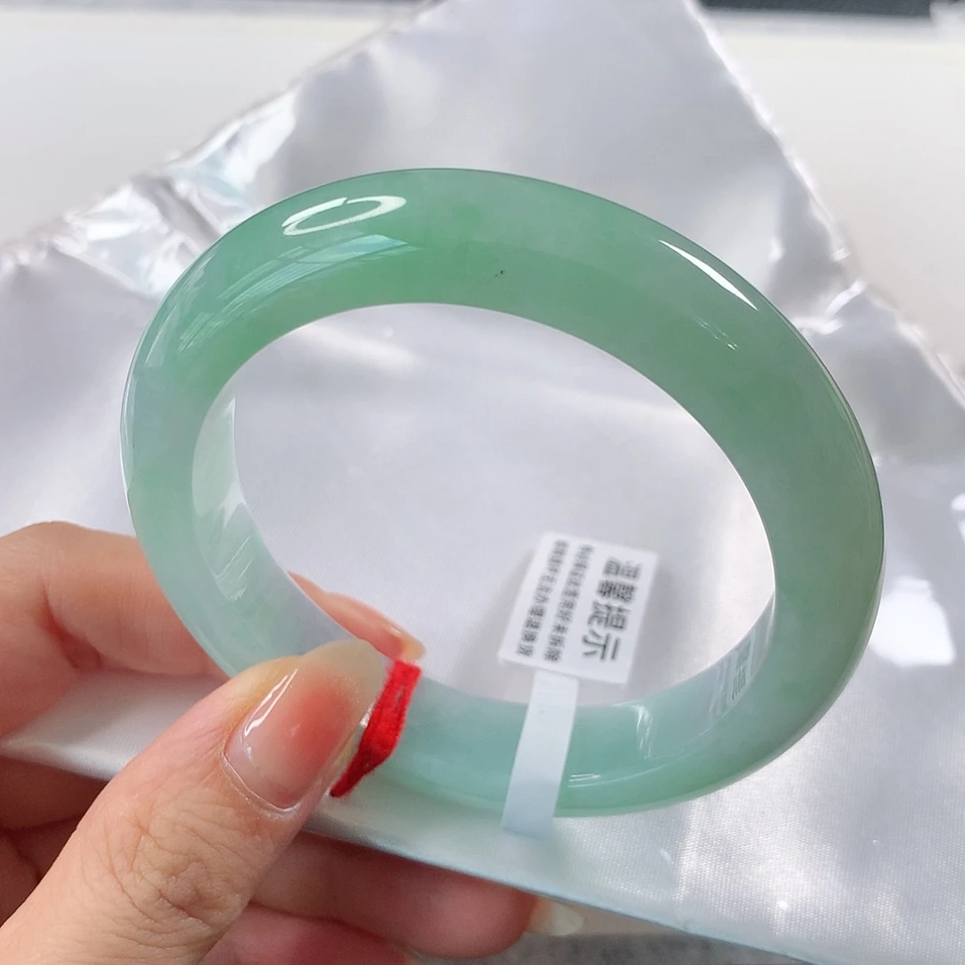 翡翠手镯未镶嵌 正圈⑨⑧超值⭐