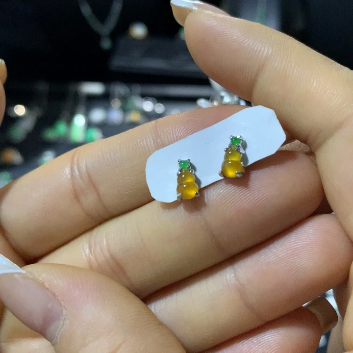 翡翠银S925镶嵌戒指