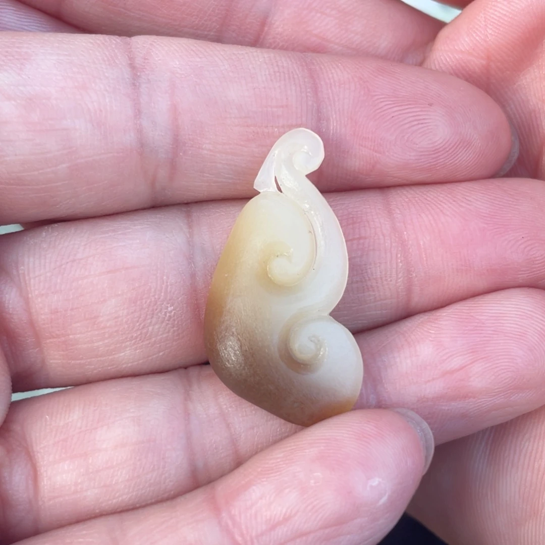 和田玉吊坠(不含链)未镶嵌