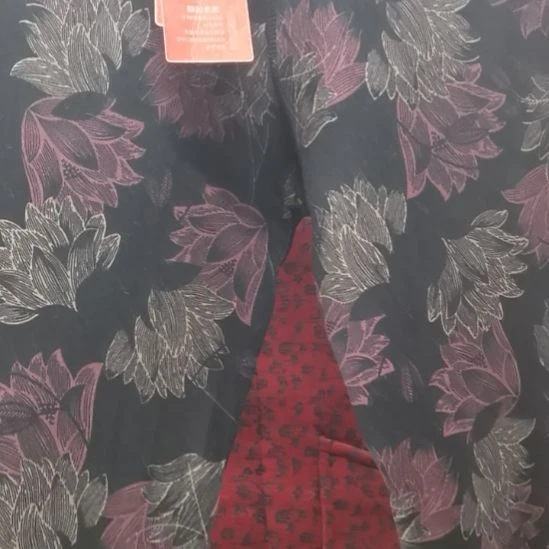 背心IX黑色树叶棉裤