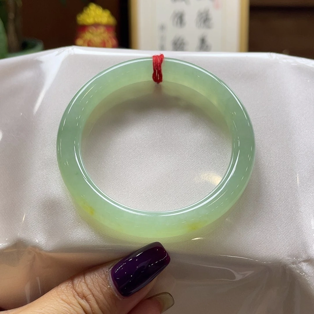 翡翠未镶嵌手镯23 号链接