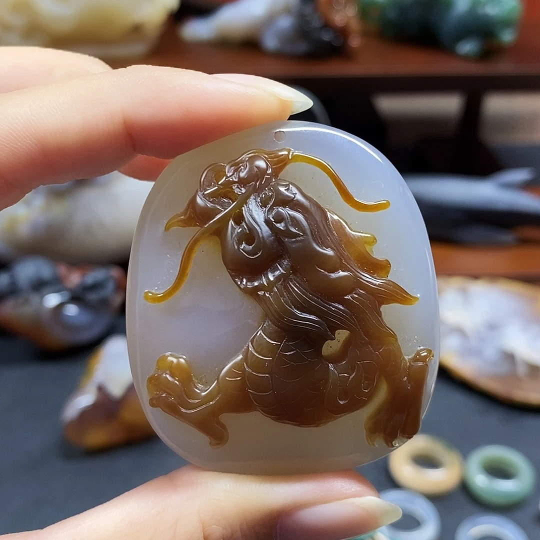 玛瑙/玉髓未镶嵌颈饰